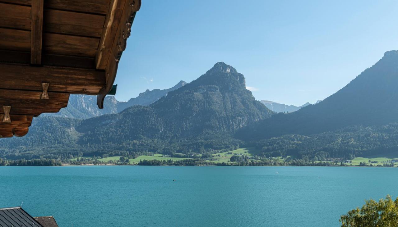 Aberseeblick Pension Ellmauer Saint Wolfgang Exterior foto