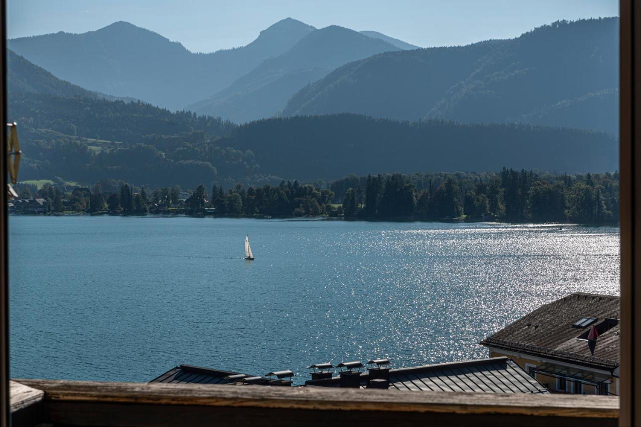Aberseeblick Pension Ellmauer Saint Wolfgang Exterior foto