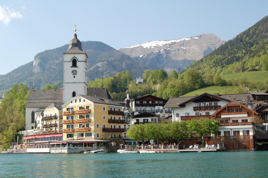 Aberseeblick Pension Ellmauer Saint Wolfgang Exterior foto