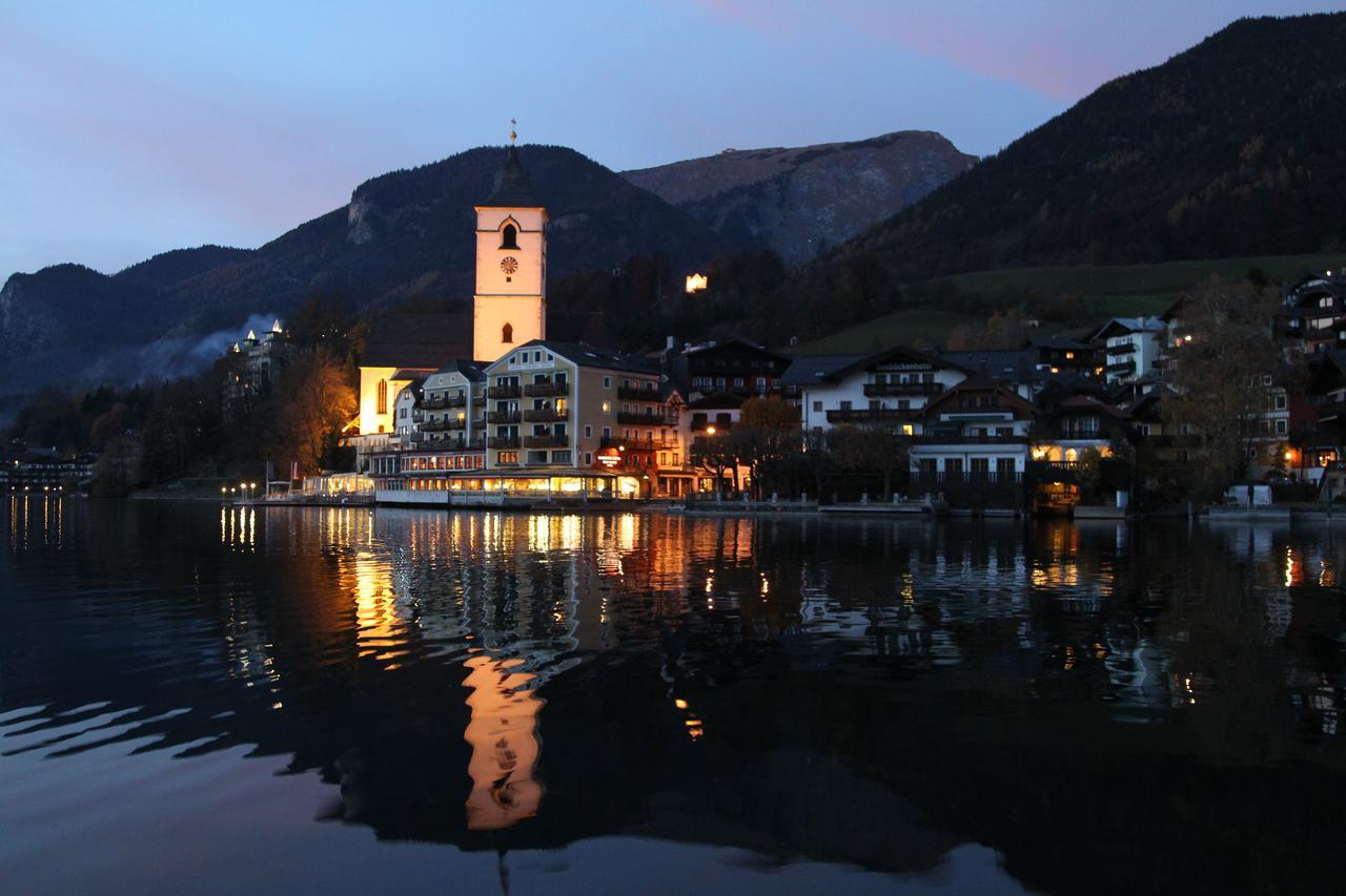 Aberseeblick Pension Ellmauer Saint Wolfgang Exterior foto